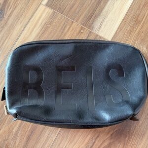 BEIS Black Cosmetic Bag